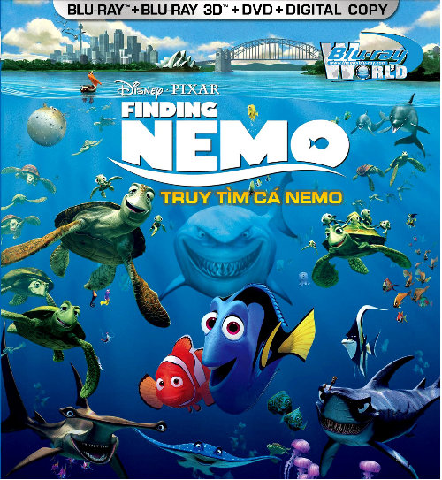 B968 - Finding Nemo - ĐI TÌM NEMO 2D 25G (DOLBY TRUE-HD 7.1)  